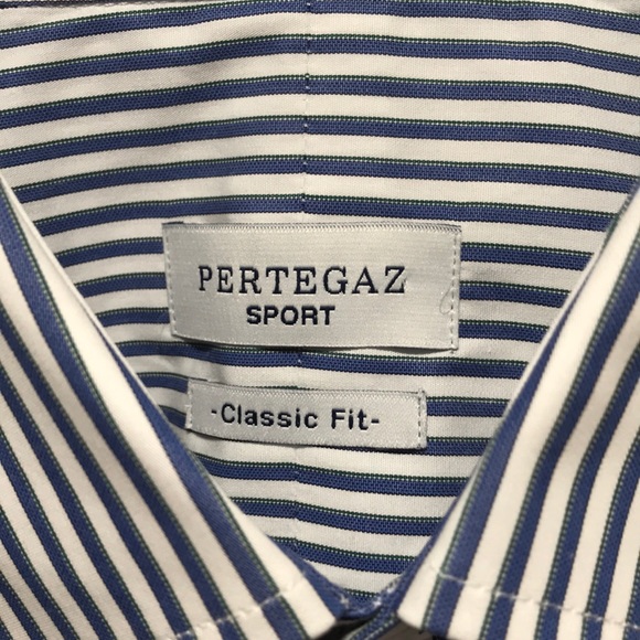NWT Pertegaz Sport Dress Shirt Size 16 33-34 - Picture 2 of 7